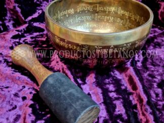 Cuenco Grabado a mano 18-19x9